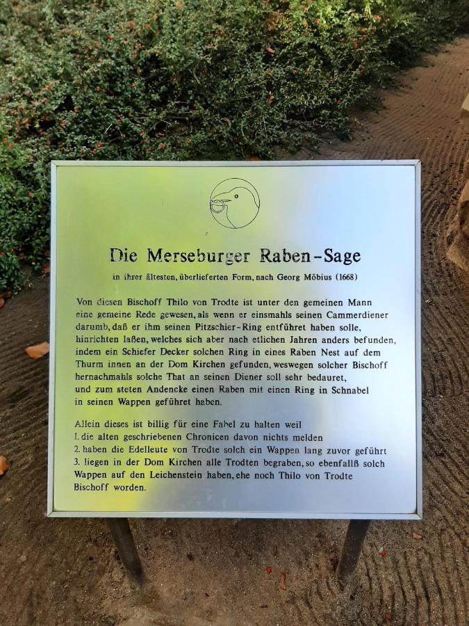 Pension Am Rosental Merseburg Exteriér fotografie